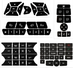 Dash Button for Mercedes Benz Stickers and Decals Repair Kit – Car Control Win