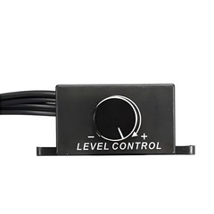 Car Amplifier Remote Bass Level Control Knob Universal Stereo RCA Input Output