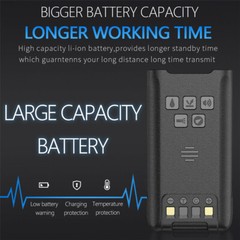 Baofeng UV-9R PRO Waterproof Dual Band Two Way Radio Walkies Talkie Long Range