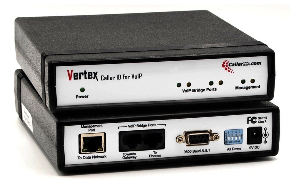 Vertex Caller ID Box for VoIP to Point of Sale POS System Converter