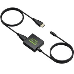 LiNKFOR eARC/ARC Audio Extractor, HDMI eARC to Optical Converter