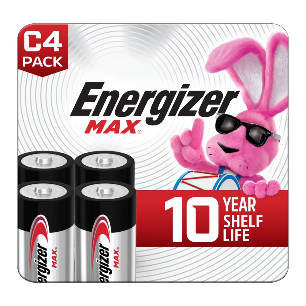 C Alkaline Batteries Household Use