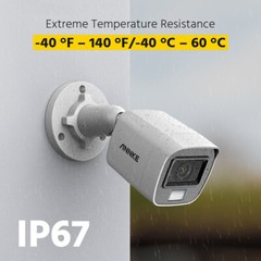 ANNKE 16CH H.265+ 5MP Lite 5in1 DVR 1080P CCTV Security Camera System Outdoor AI