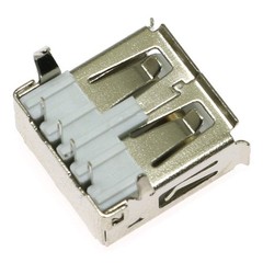 MEETOOT 10pcs 90 Degree 4-Pin USB Type A Standard Port Female Solder Jacks Co…