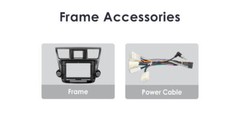 8+128GB Android Carplay For Toyota Highlander 2008-13 Car Stereo Radio GPS Navi