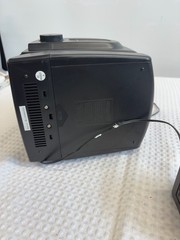 Vintage PK-4183 5” Black & White Portable TV AM/FM Radio Tested Working