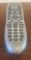Logitech Harmony 650 Infrared All in One Remote Control, Universal Remote VG