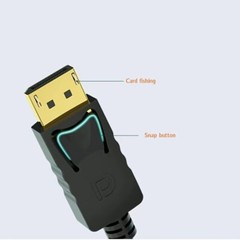 Display Port to HDMI Cable DP Adapter Converter Audio Video PC HDTV 1080P 60Hz