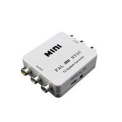 Bi-Directional 2-Way NTSC To PAL+PAL To NTSC Video TV System Converter Adapter