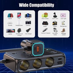 4 In 1 Wireless Car Vacuum Cleaner Household 9000Pa Strong Suction Mini Cleaner