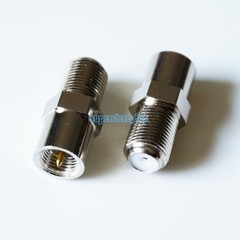 1Pcs FME Plug Male To F Female Jack RF Coax Connector Straight M/F Adapter