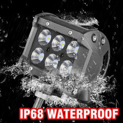 2x 3″ Inch LED Work Cube Light Bar Pods fog Lamps for Pickup SUV UTV 4WD offroad