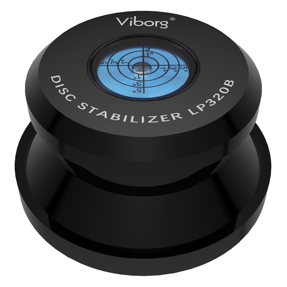 Viborg LP320B Record Weight Turntable Disc Stabilizer 77x41mm Aluminum HiFi V