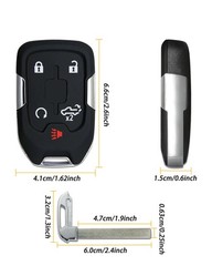 Key Fob Fits for GMC Sierra Chevy Silverado 1500 2500 3500 2019 2020 2021 202…