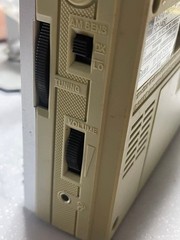 TOSHIBA RP-1460 FM AM RADIO FM 76-108MHz AM 530-1600kHz AC100V 50/60Hz 5W DC3V