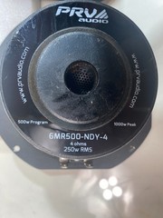 PRV Audio 6MR500NDY4 250W 6 inch Mid-Range Speakers Black Harley Waterproof