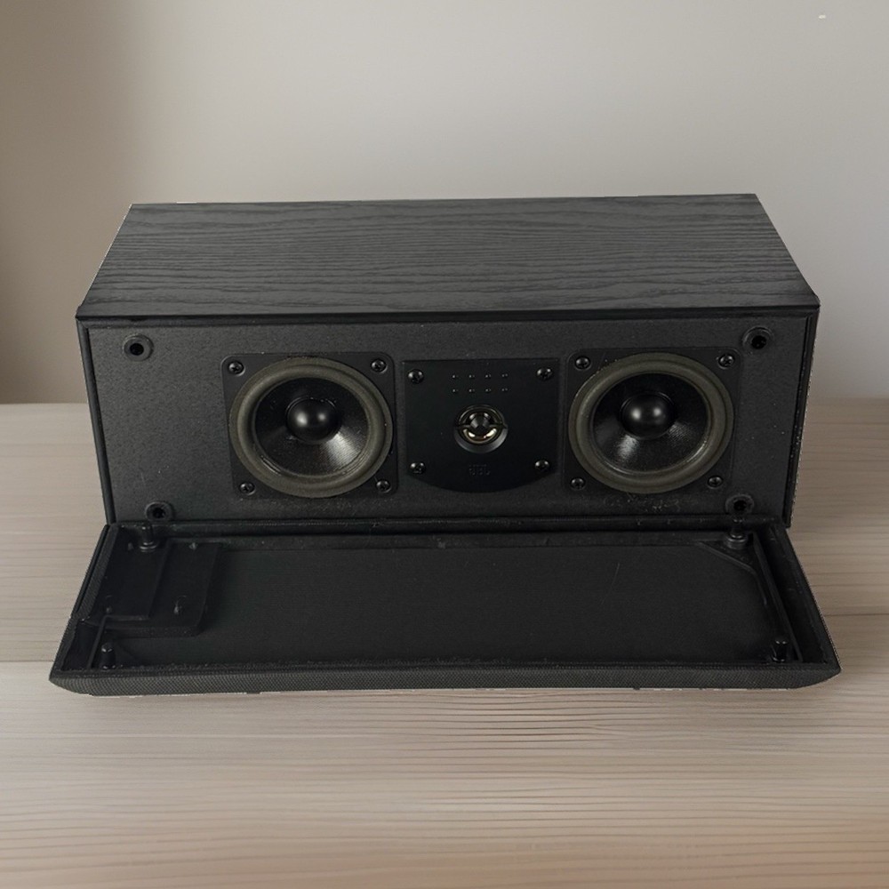 JBL J Center Home Theater Speaker Black Wood Finish 8 Ohm Center Channel