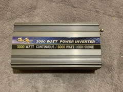 3000/6000 Watt Power Inverter 12V DC-220/240V AC, 50Hz with Wireless Remote