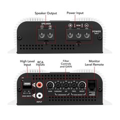 [US SELLER] Taramps BASS 400 Amplifier 2 Ohms Amp Compact Car Audio Power