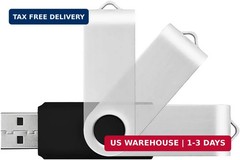 32GB USB Flash Drive Memory Stick Thumb Drive USB 2.0 Black