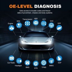 ANCEL AD410 OBD2 Scanner Car Diagnostic Scan Tool Check Engine Fault Code Reader