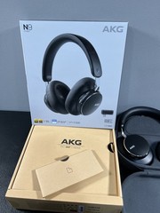 AKG N9 Hybrid Bluetooth Over-Ear Headphones Noise Cancelling Zoom Black