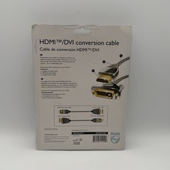 NEW Philips HDMI/DVI Conversion Cable 6 Foot Model SWV3442W/17 24k Gold Plated