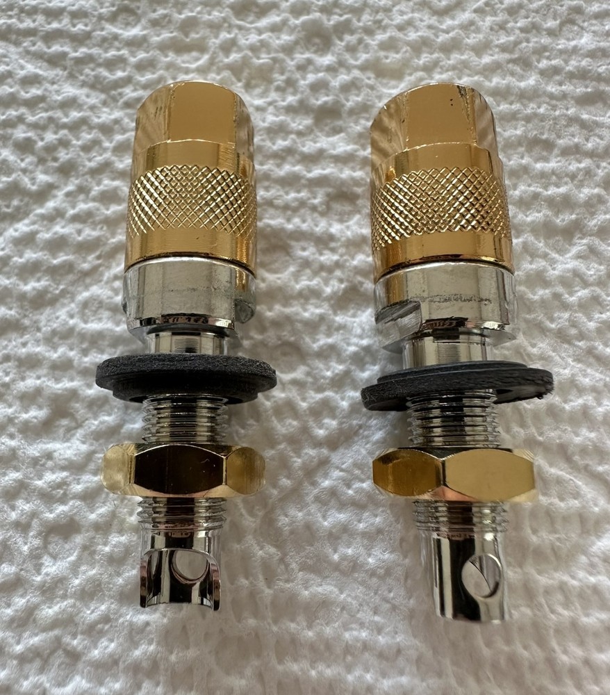 Pair of Jeff Rowland Amplifier Output Binding Posts