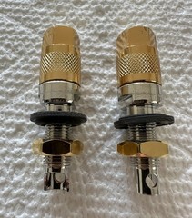 Pair of Jeff Rowland Amplifier Output Binding Posts