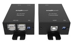 BZBGEAR BG-USB-MR80-b 4-Port USB 2.0 Extender over Single Cat5e/6/7 Cable