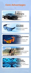 AI Smart Glasses Camera Bluetooth Open-Ear Audio | Oakley Meta Alternative