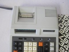 AWESOME 1979 OLIVETTI/UNDERWOOD 510PD RARE ELECTRONIC PRINTING CALCULATOR RARE