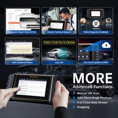 Wifi Tablet Scanner OBD2 Code Reader All System Diagnostic Bi-directional Tool