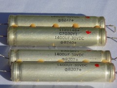 Tantalex Capacitors 1400UF 30Vdc (Lot of 20pcs)