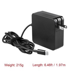 65W USB C Laptop Charger For HP ENVY x360 15M : 15m-bp111dx 15m-bp112dx