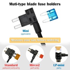 4 Pack Fuse Tap, Car AddaCircuit Fuse Tap, Holder, Small Taps Automotive for …