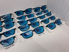 Lot of 20x Brand New Real D 3D Glasses ADULT Size PN: 0030109-001 ***