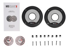 Pair MB Quart PK1-113 220 Watts 5.25″ 2-Way Coaxial Car Audio Speakers