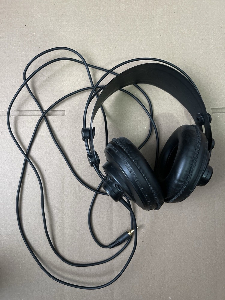 iRig Over-Ear Wired Headphones Studio DJ Monitoring 3.5mm Jack Black