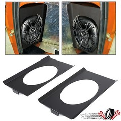 Behind Seat Cab Corner 6″×9″ Speaker Mounting Brackets Pair FOR 73-87 Chevy C10