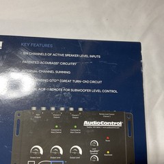 Audio control LC7i 6-Channel Active Line Output Converter AccuBASS Car Audio G1