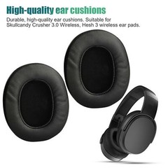 Replacement Ear Pads Cushions Covers For Skullcandy Crusher 3.0 Wireless Hesh 3