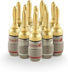 Speaker Wire Connectors 10-18 AWG – 4mm 12 Pairs