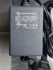 Oem Leader Electronics Class 2 Power Supply 12VDC 1.0A Model T481210R03CT