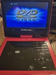 Stratford Labs SL-901 DVD Player.. Used Less Than 2 Hours. Swivel Screen. Video
