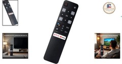 Easy-to-Use RC802V Remote for TCL 4K UHD TVs – Lightweight & Ergonomic