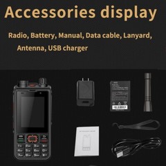ANYSECU W6PRO 4G Network Radio Android 10 Real-ptt Zello UHF DMR Digital Radio