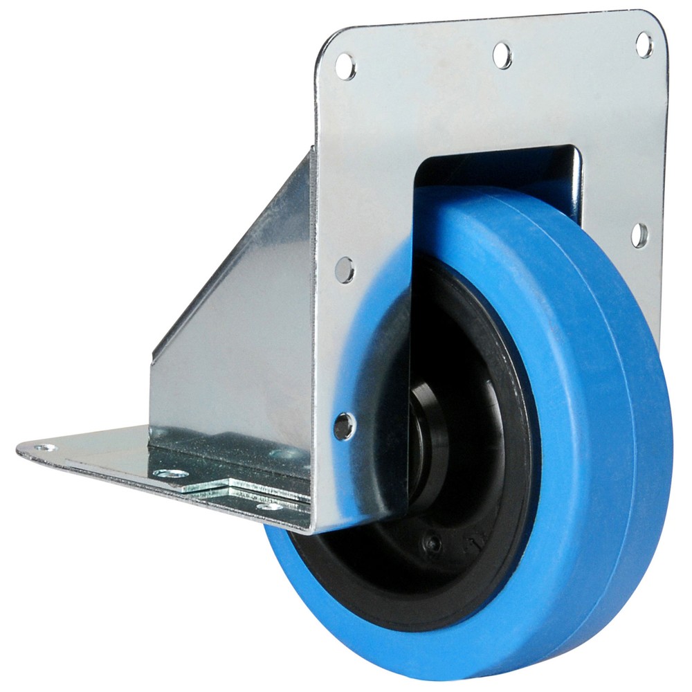 Penn-Elcom W2100 4″ Recessed Caster w/Blue Wheel 330 lb.