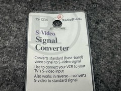 RadioShack S-Video Signal Converter Video Accessory 15-1238