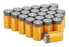 24 D Cell Amazon Basics Alkaline Batteries BULK PACK 1.5V EXP 2030